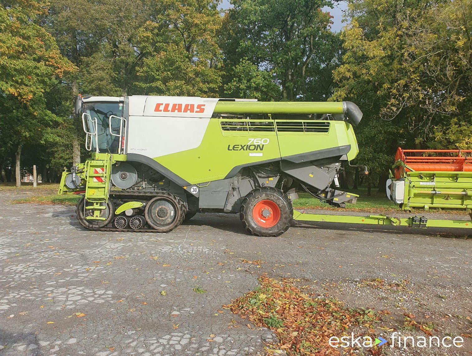 Finansowanie Kombajn zbożowy Claas 760TT 2015