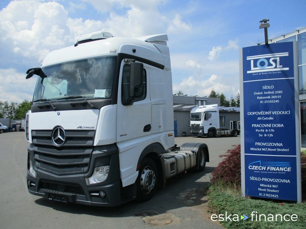 Finansowanie Ciągnik siodłowy MERCEDES 1845 ACTROS 2015