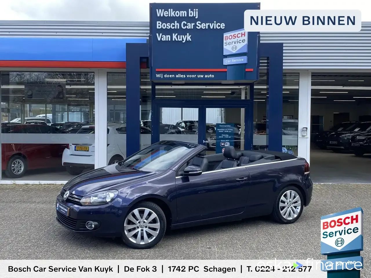 Lízing Kabriolet Volkswagen GOLF CABRIOLET 2012