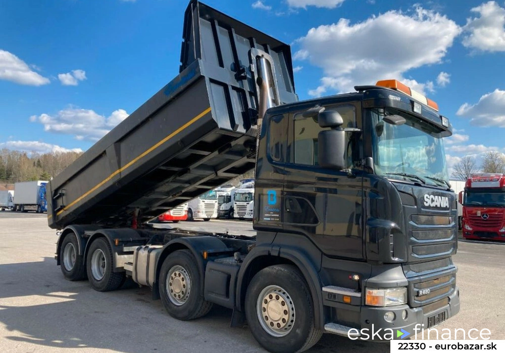 Lízing Nákladné auto s otvorenou karosériou Scania R480 2013