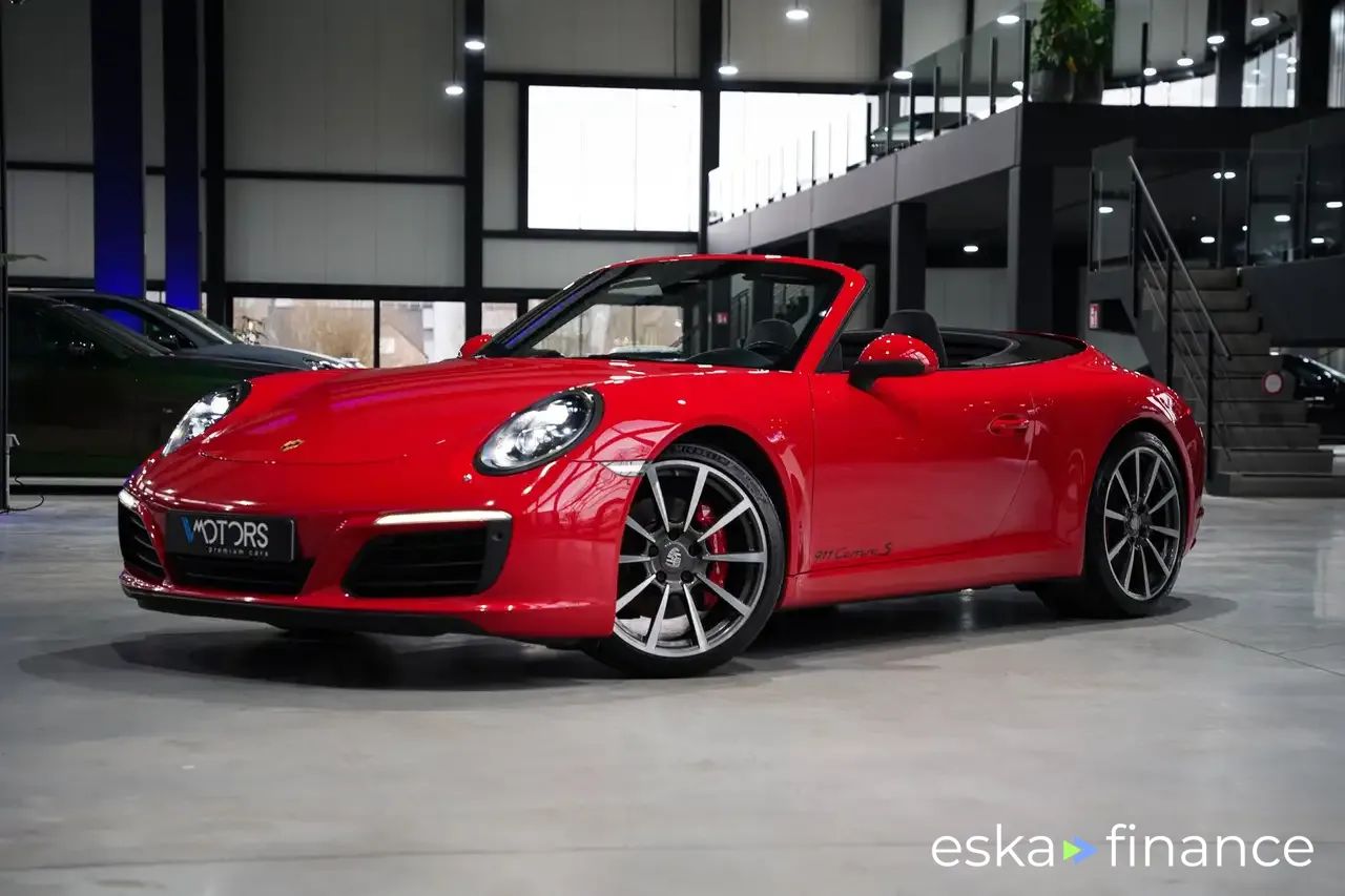 Leasing Convertible Porsche 911 2016