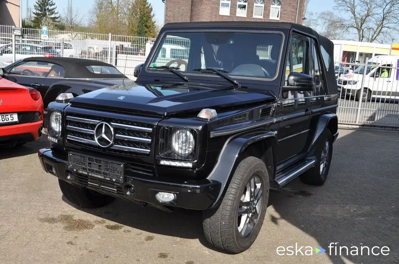 Financování Konvertibilní MERCEDES G 500 2013