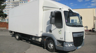 Closed truck DAF LF 180 2017