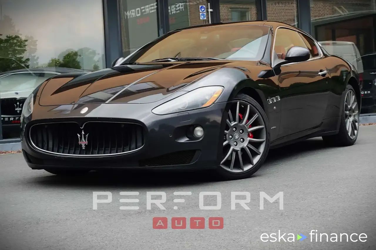 Finansowanie Coupé Maserati Granturismo 2012