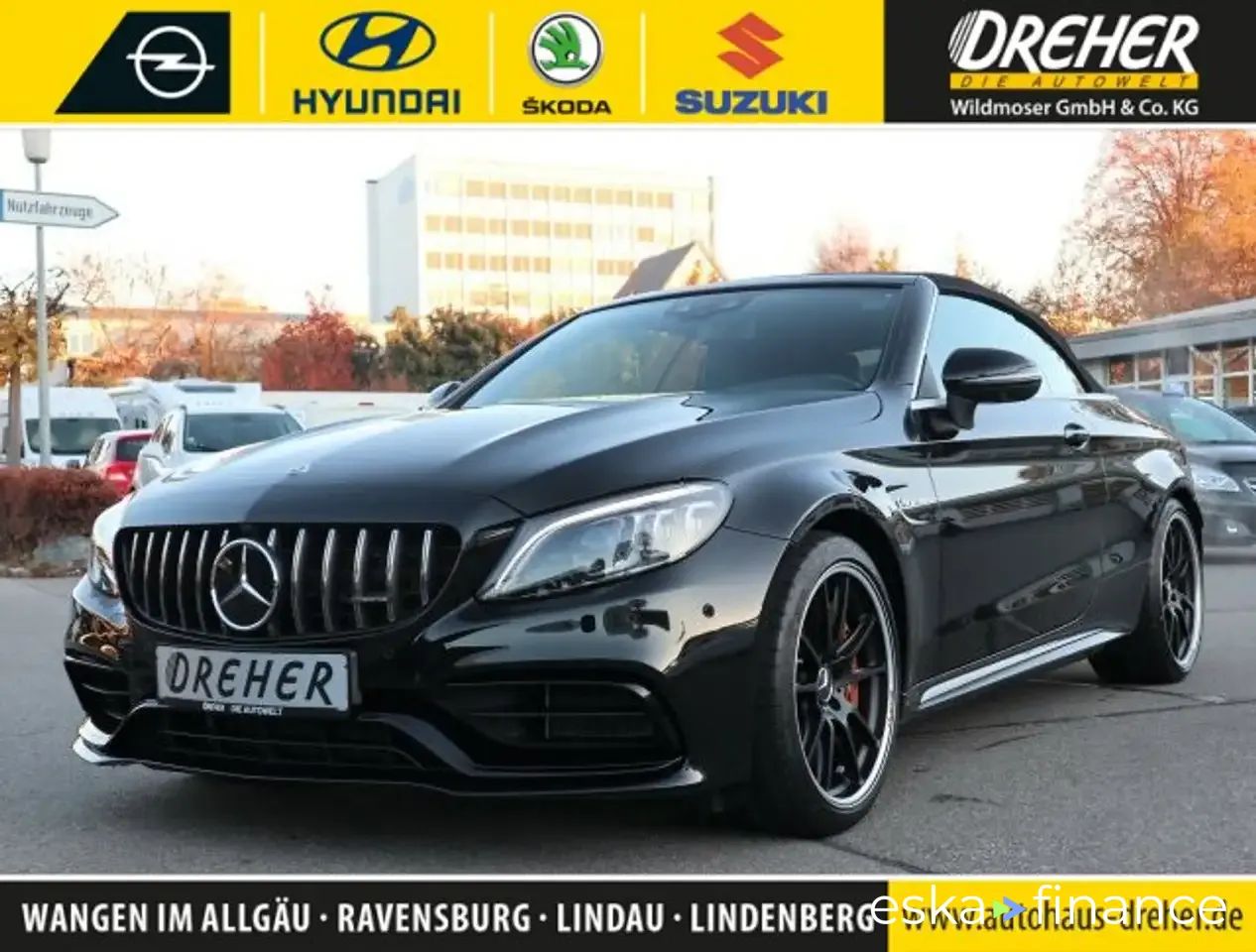Leasing Convertible MERCEDES C 63 AMG 2021