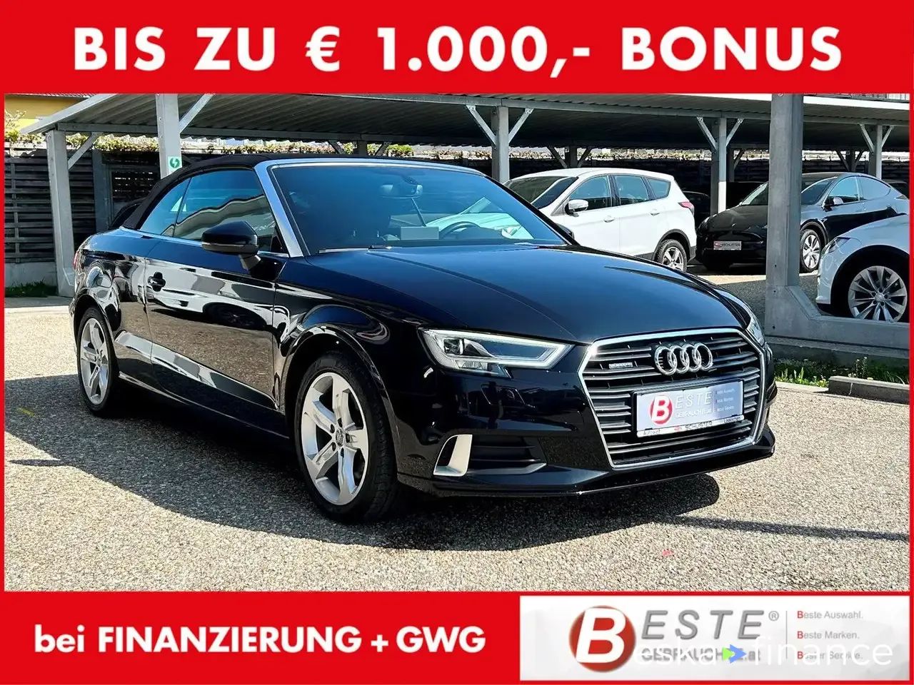 Leasing Convertible Audi A3 2018