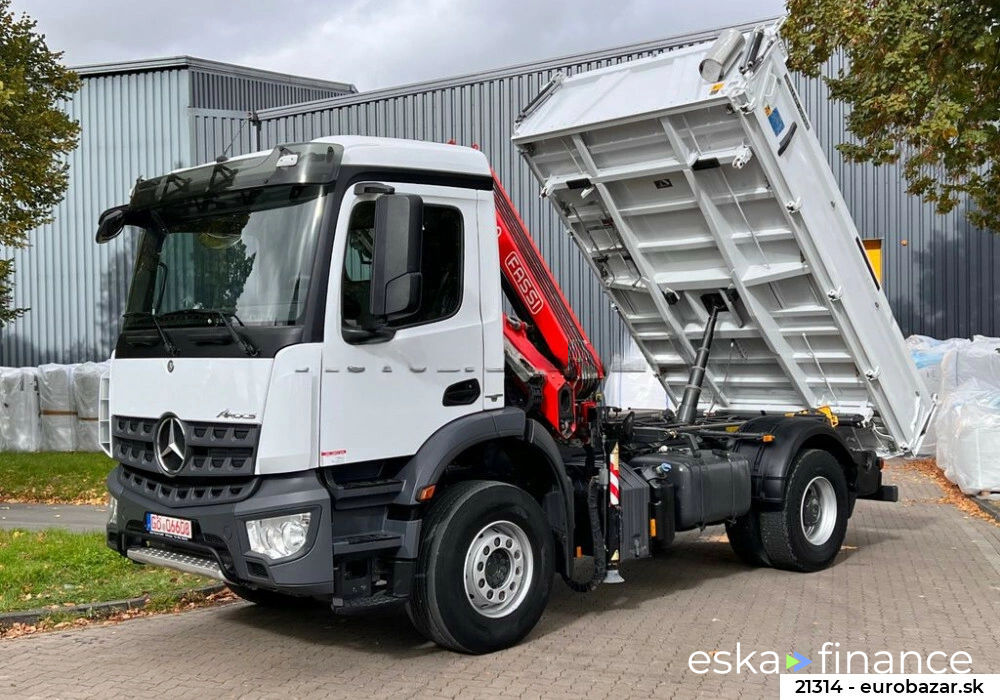 Lízing Nákladné vozidlo s otvorenou karosériou Mercedes-Benz AROCS 1832 2016