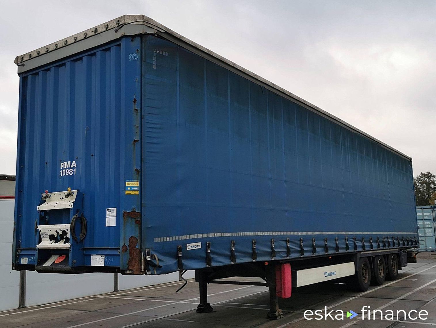 Leasing Semi-trailer Krone SD HUBDACH 2014