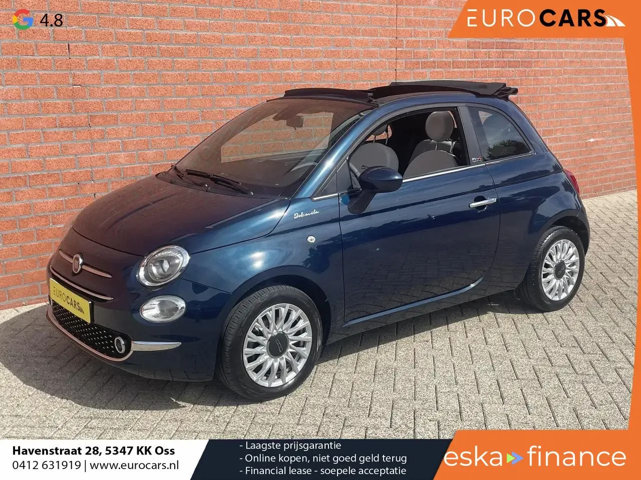 Leasing Convertible Fiat 500C 2021