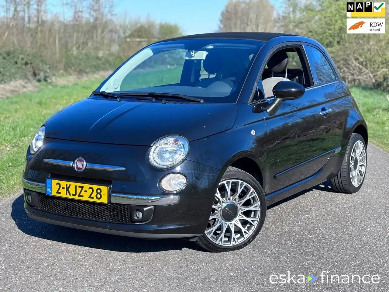 Lízing Kabriolet Fiat 500C 2013