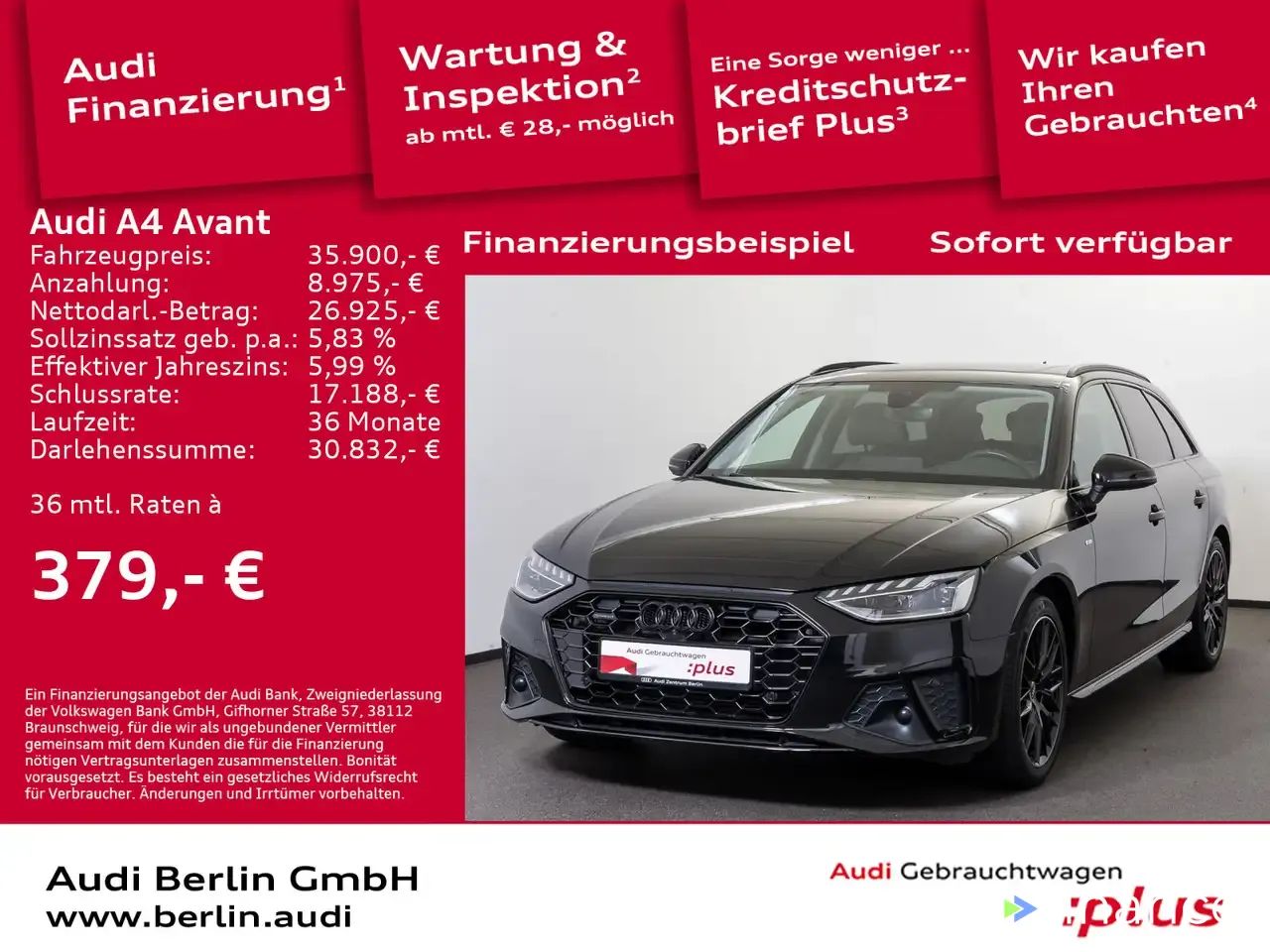 Leasing Wagon Audi A4 2021