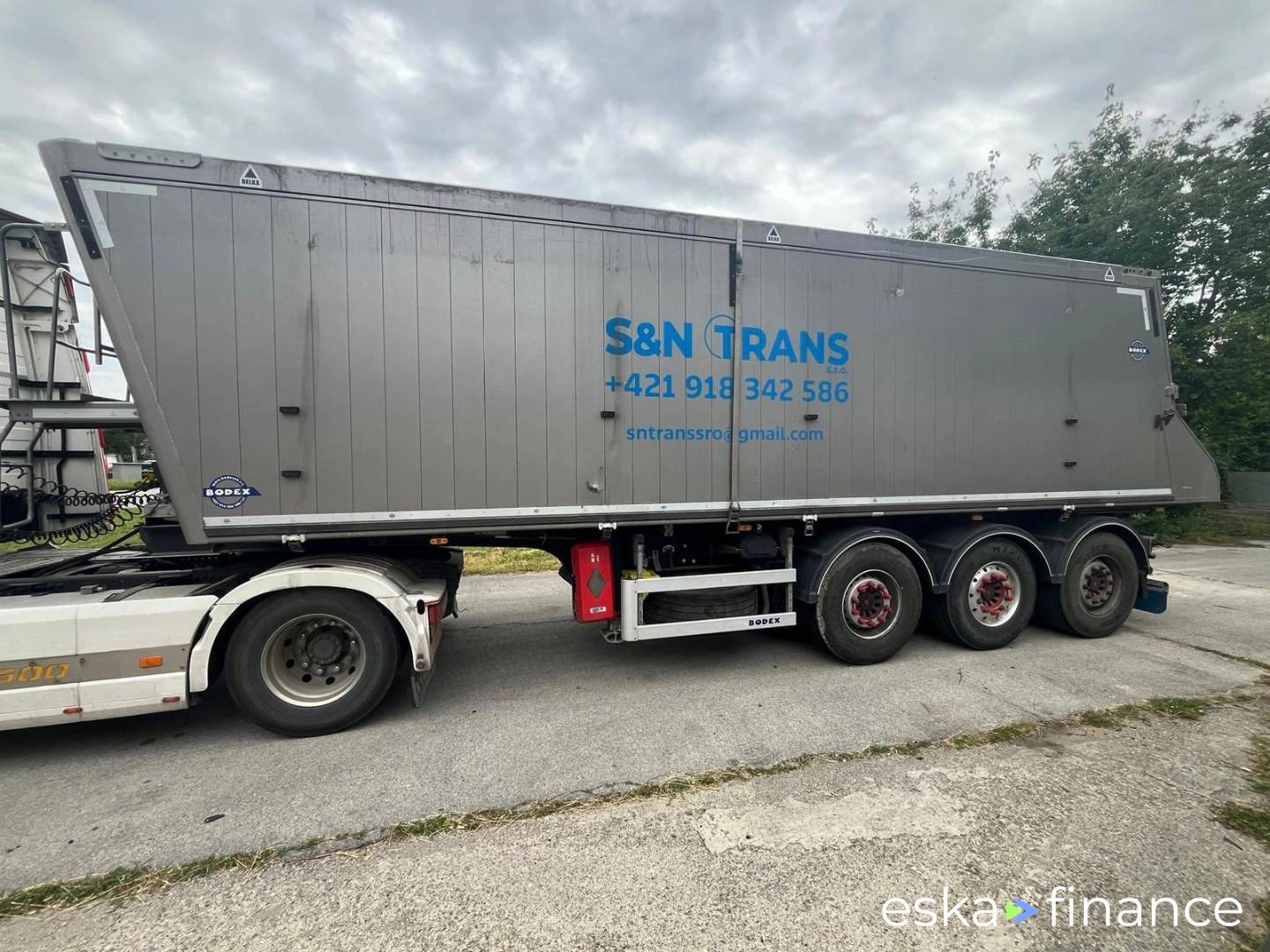 Leasing Semi-trailer Bodex KIS 2020