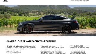 Leasing Coupé MERCEDES C 63 AMG 2019