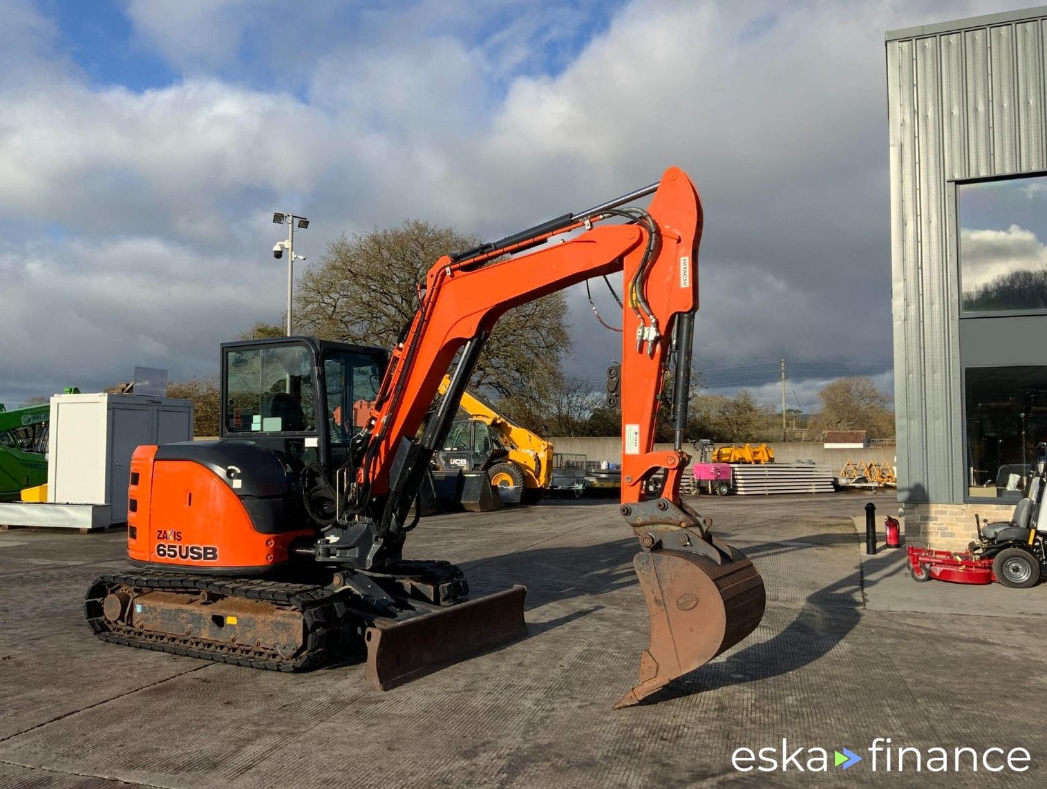 Lízing Pásové rýpadlo Hitachi Zaxis 65USB 2018