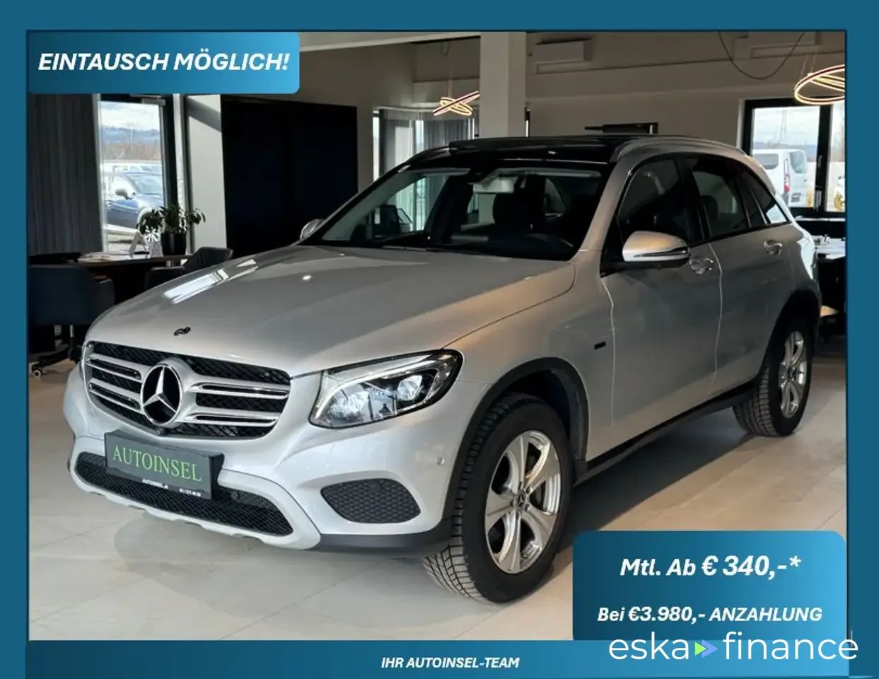 Lízing SUV MERCEDES GLC 350 2018