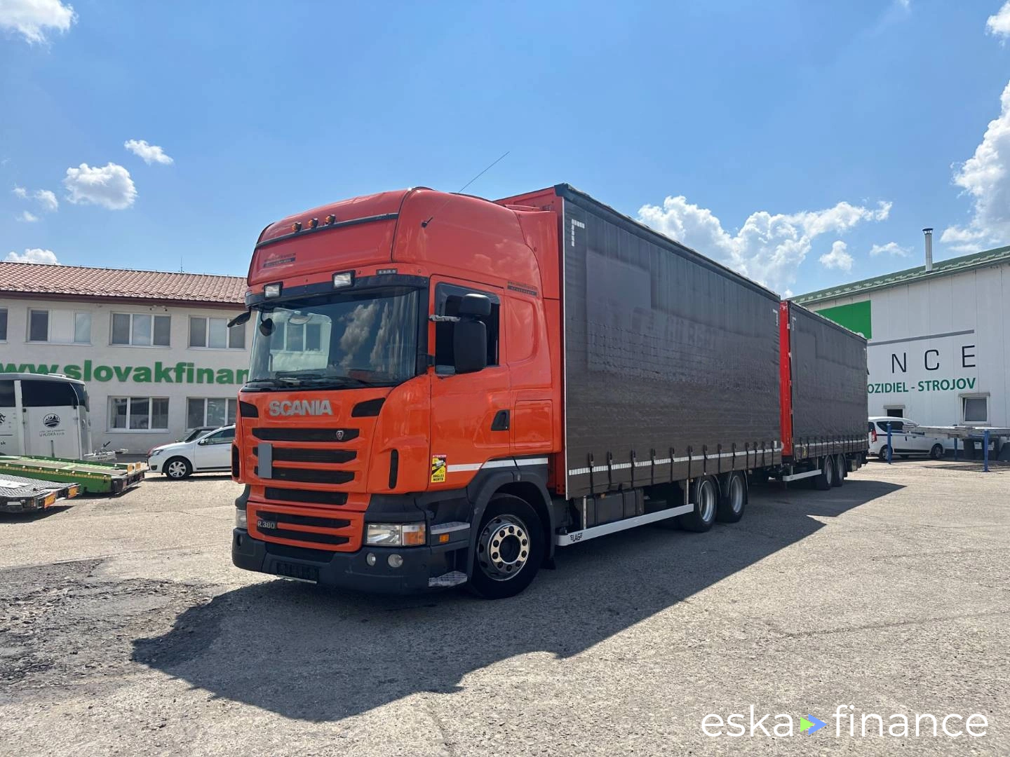 Lízing Špeciálny nákladiak Scania R 380 2012