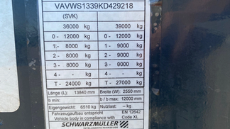 Leasing Semi-trailer Schwarzmuller TROJSTRANKA 2019