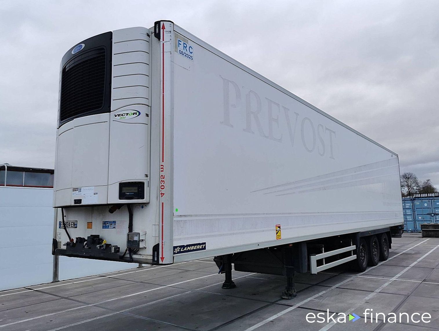 Leasing Semi-trailer Lamberet SR2 2016