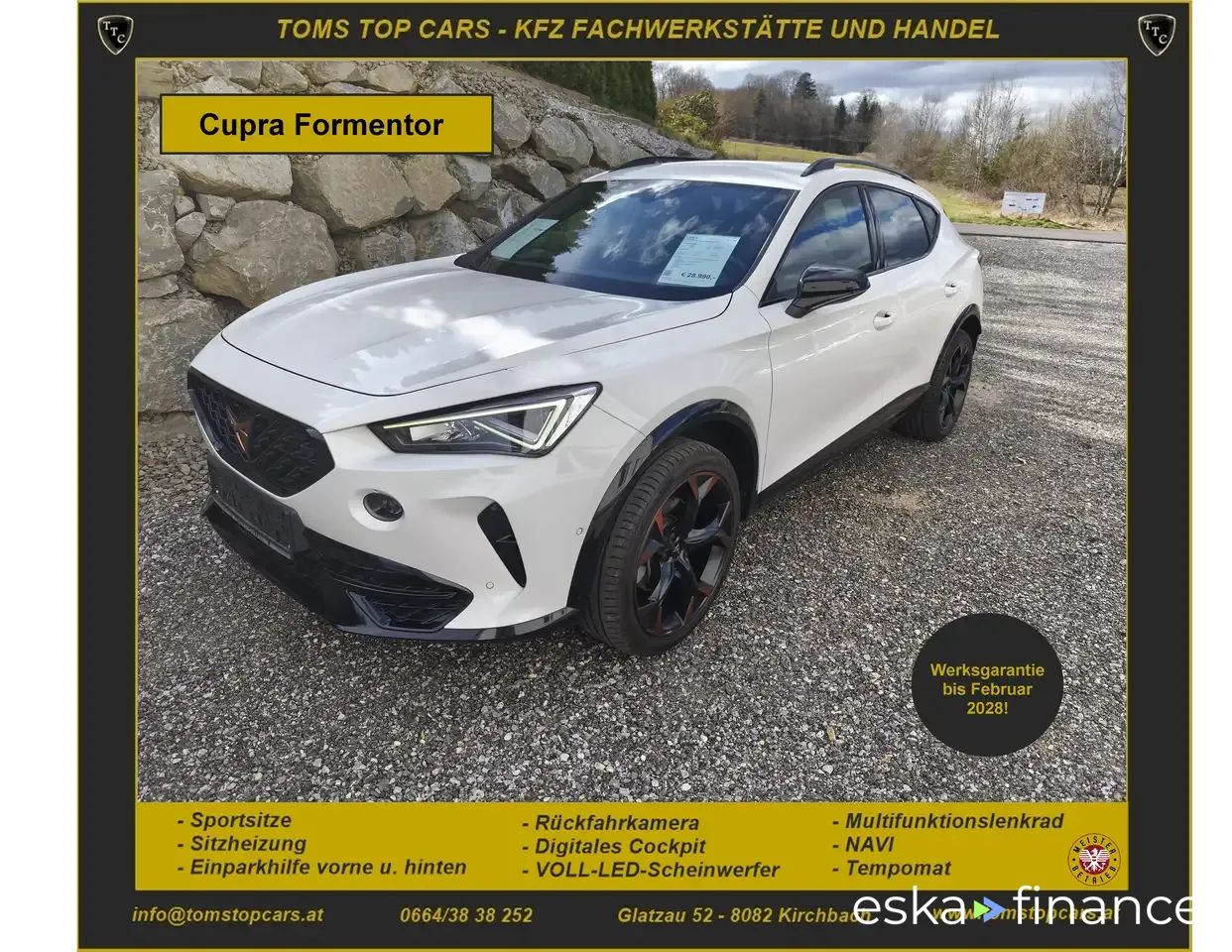 Leasing SUV Cupra Formentor 2023
