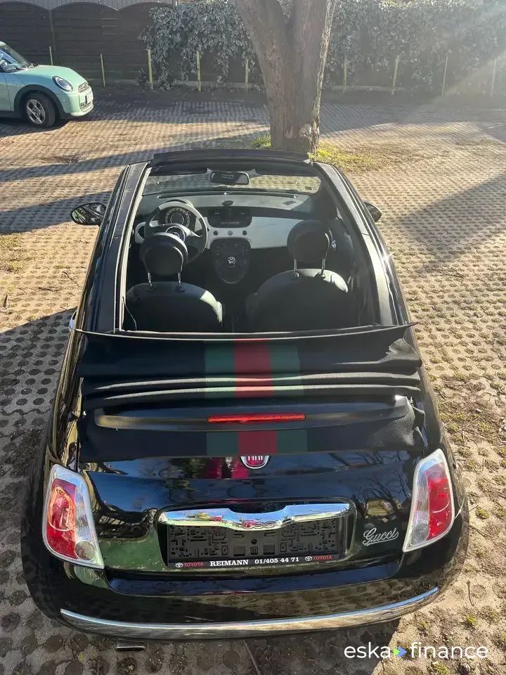 Lízing Kabriolet Fiat 500C 2013