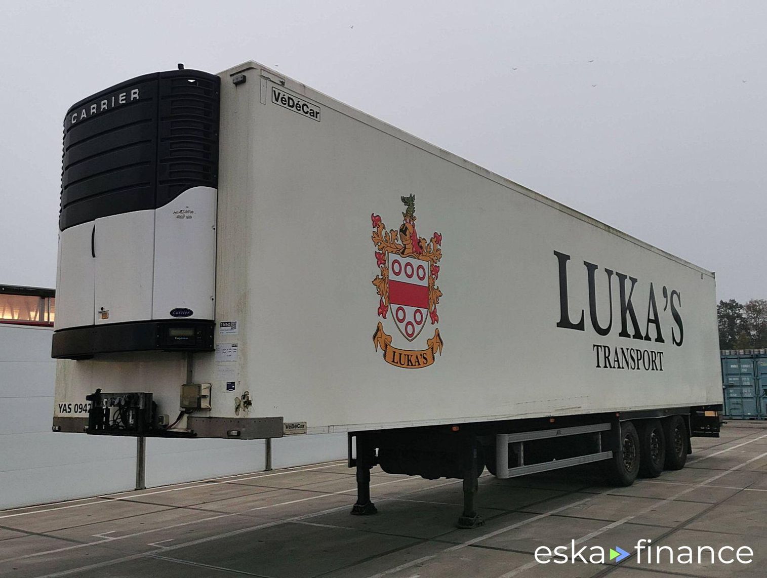 Leasing Semi-trailer System Trailers VEDECAR 2011