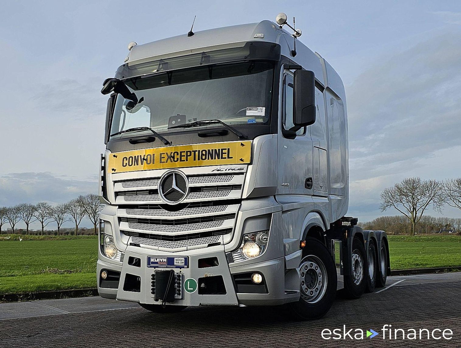 Finansowanie Ciągnik siodłowy Mercedes-Benz ACTROS 4163 2016