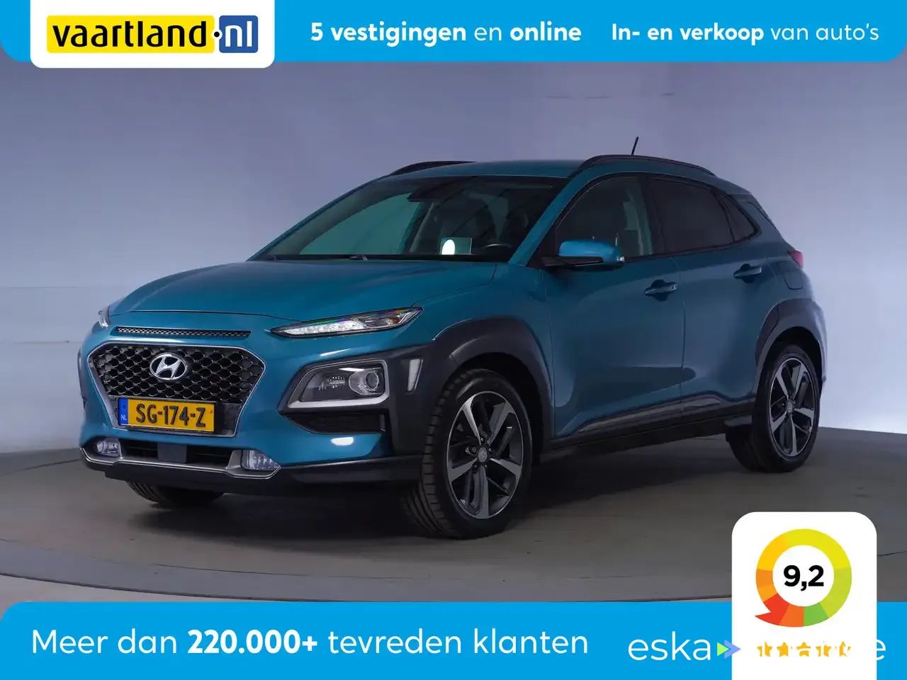 Finansowanie Transport pasażerów Hyundai Kona 2018