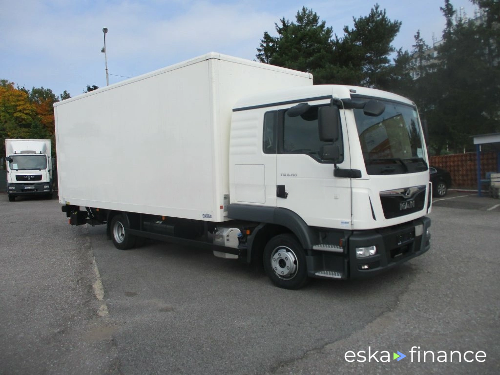 Leasing Closed truck MAN TGL 8.190 2018