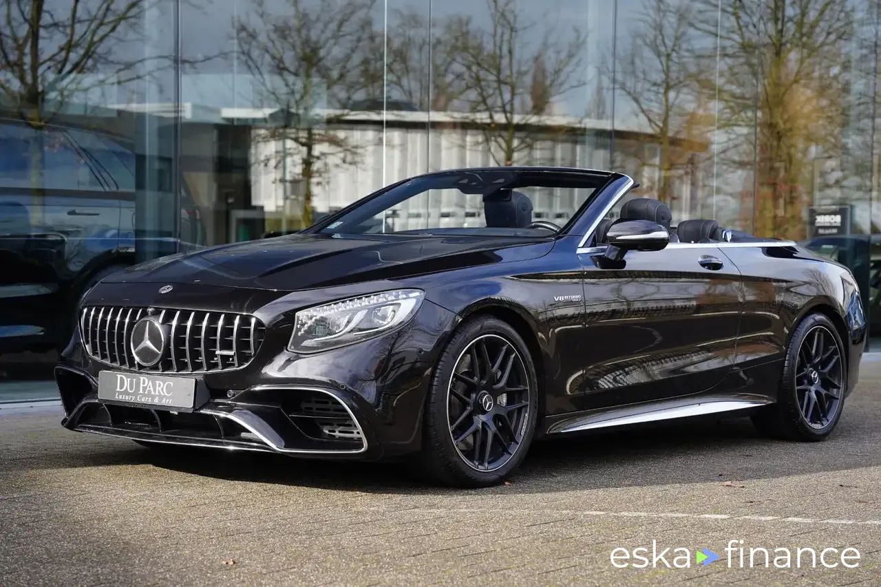 Leasing Convertible MERCEDES S 63 AMG 2019
