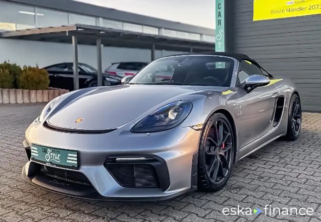Leasing Convertible Porsche Boxster 2020