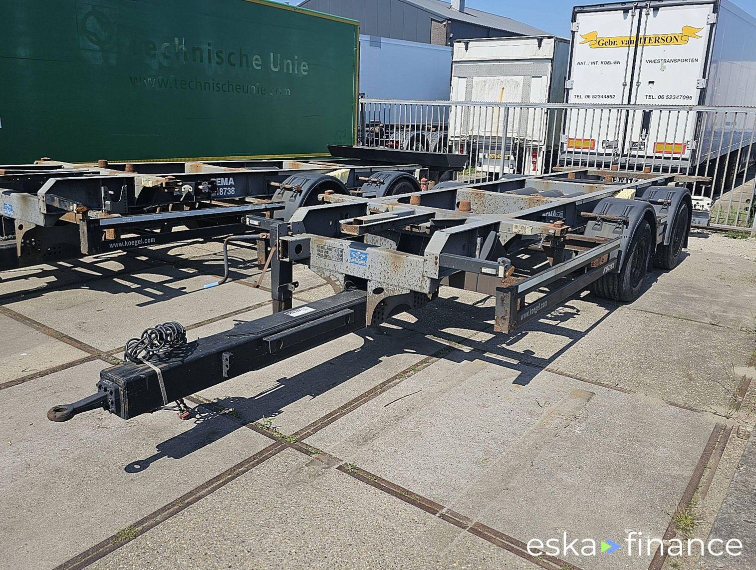 Leasing Semi-trailer Kogel ZW18 2019