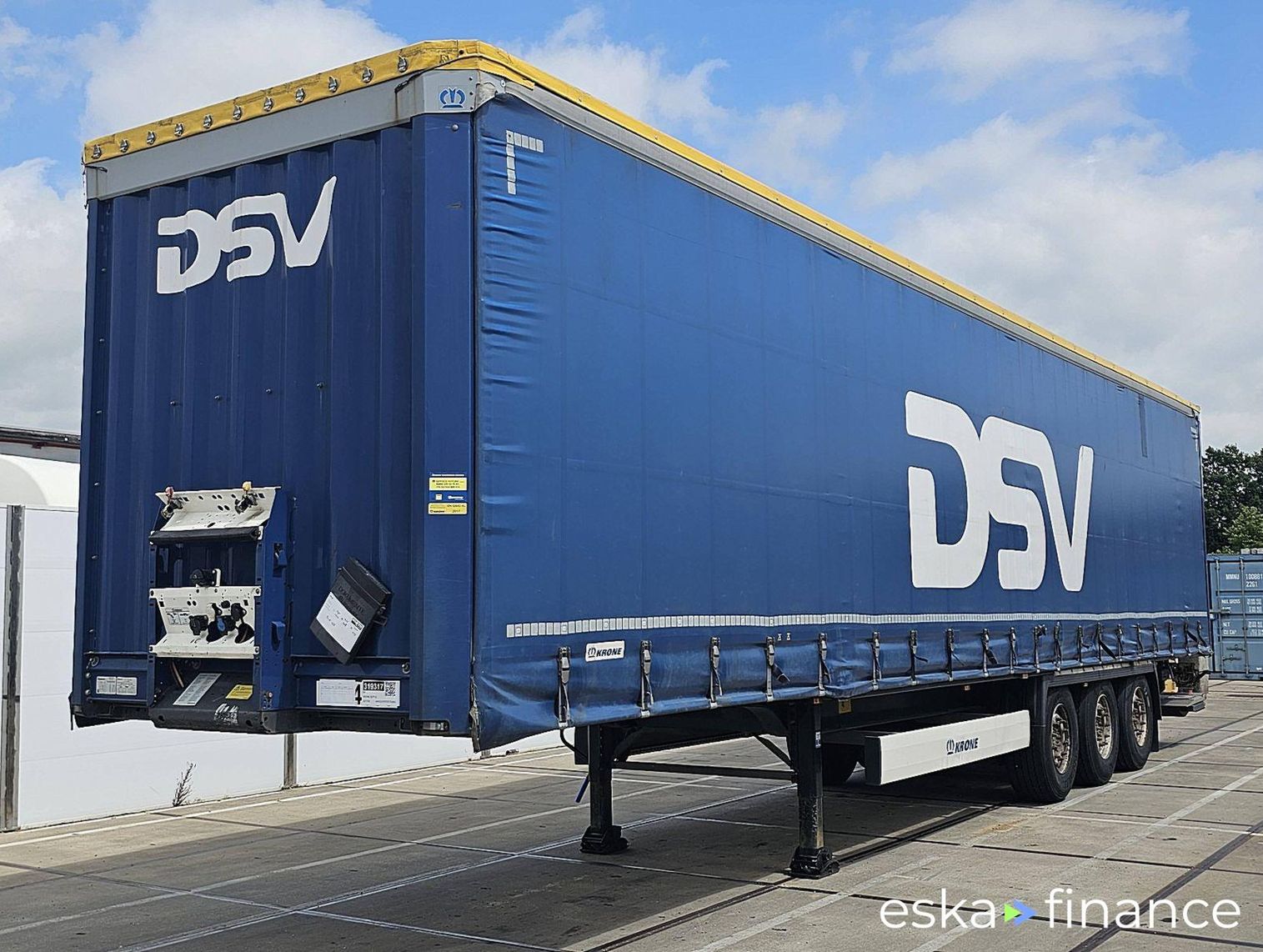 Leasing Semi-trailer Krone SDP 02 2017