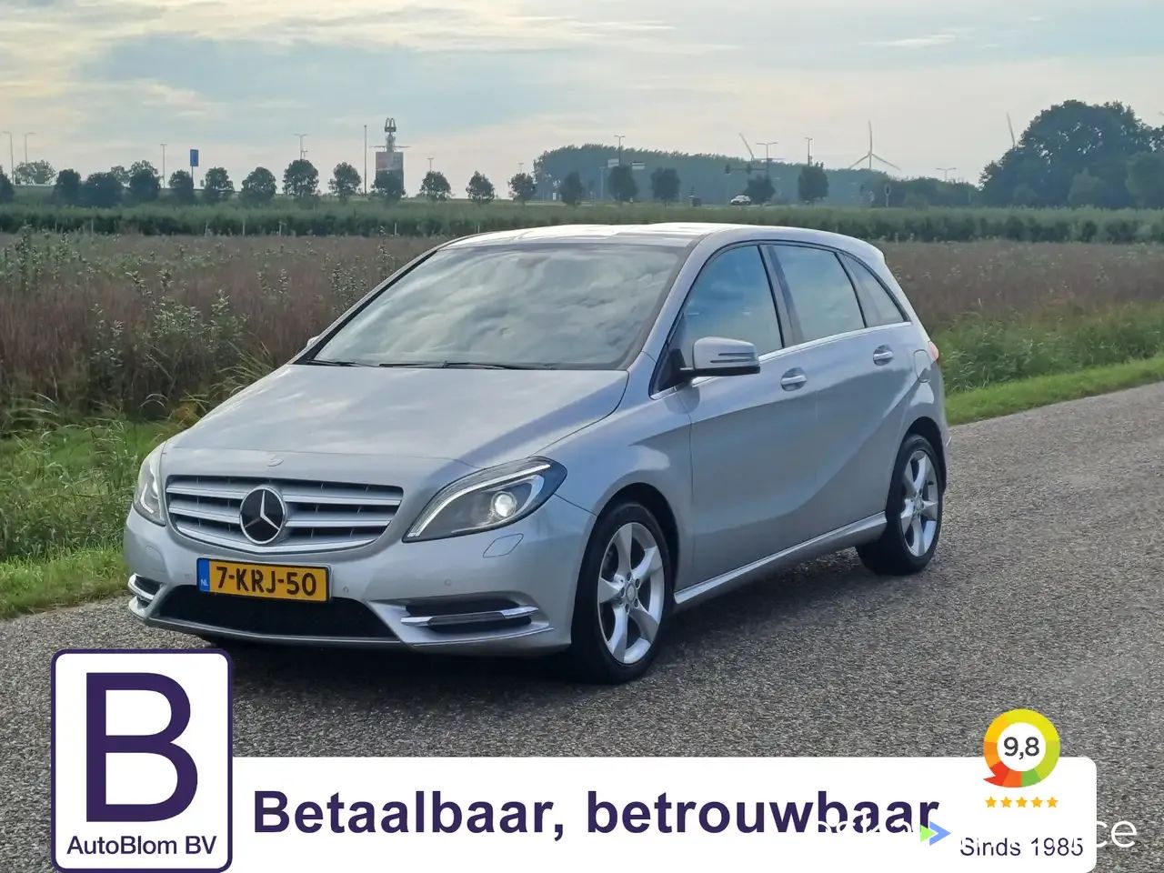 Passenger transport MERCEDES B 180 2013