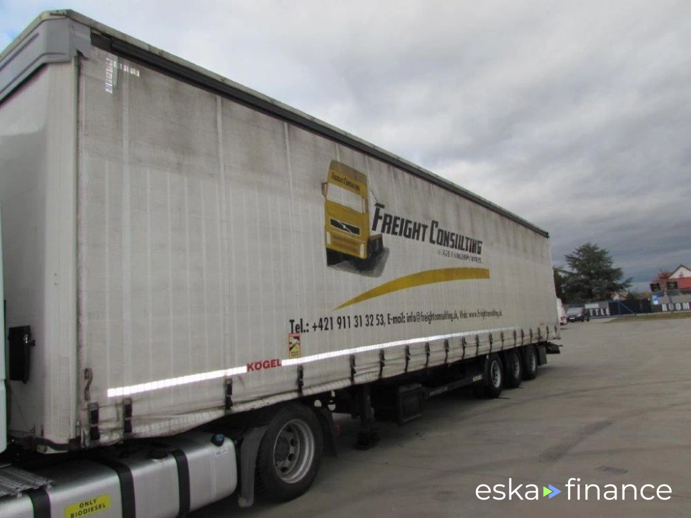 Leasing Semi-trailer Kogel SN 24 MEGA 2017