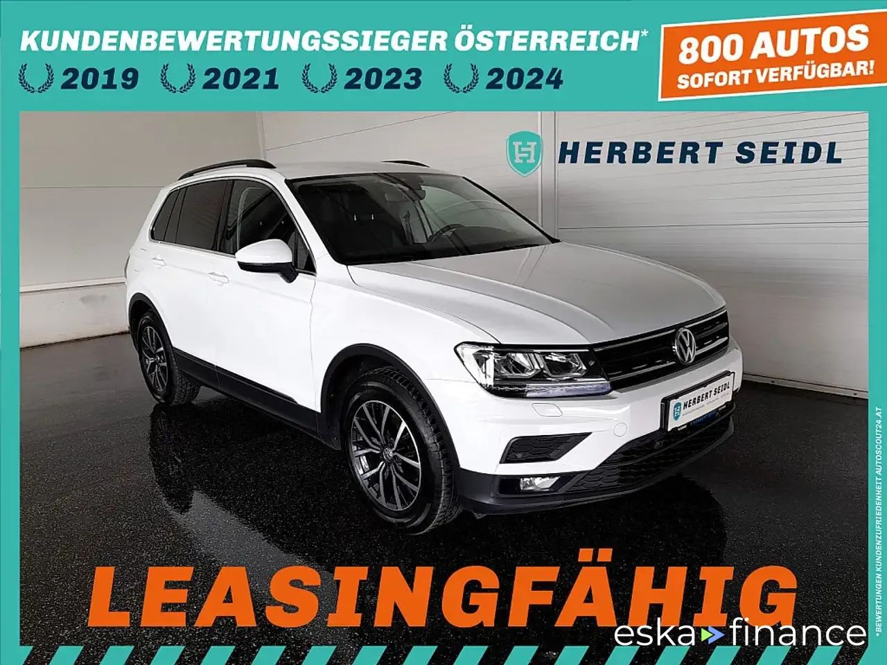 Financování SUV Volkswagen Tiguan 2019