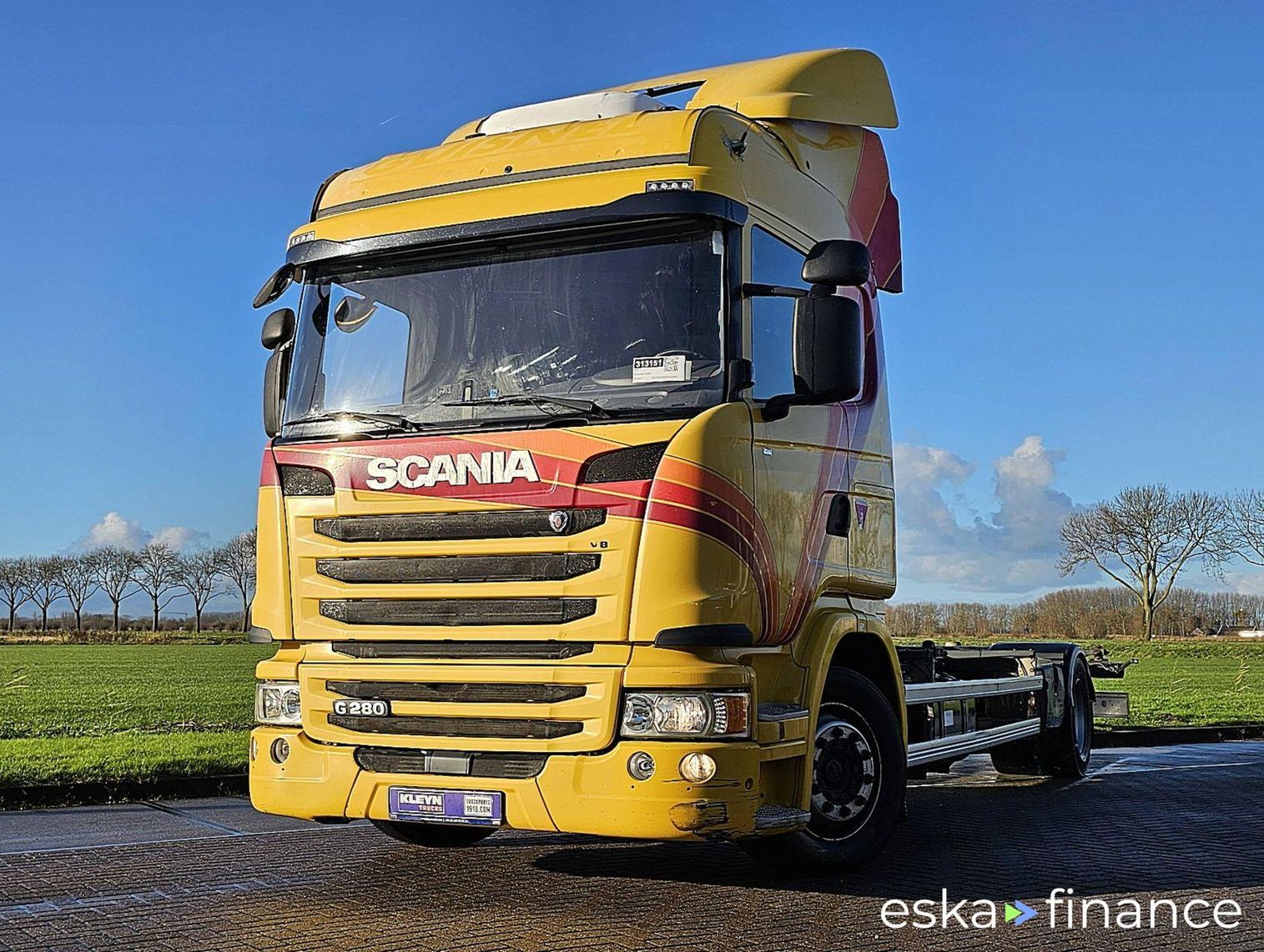 Finansowanie Ciężarówka (podwozie) Scania G280 2015