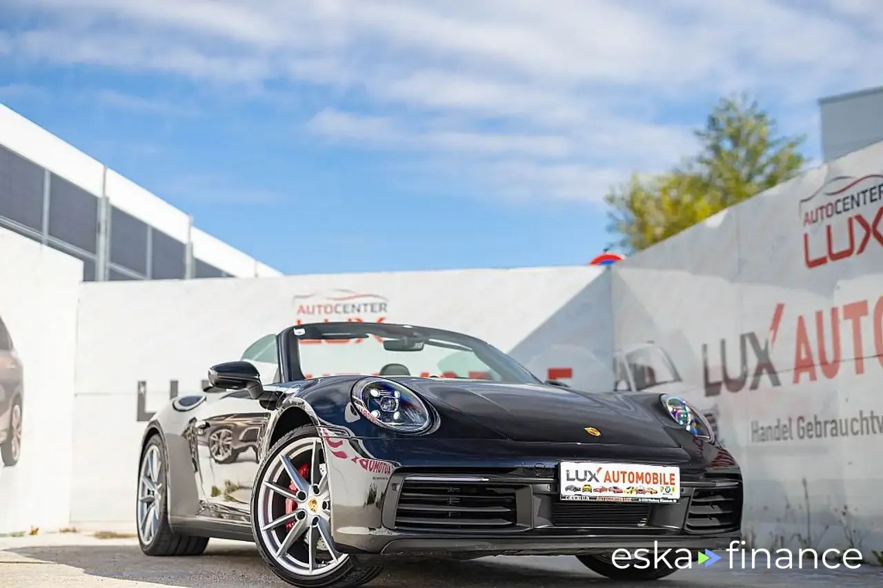Leasing Convertible Porsche 992 2021