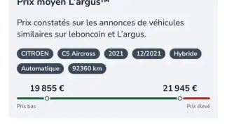 Leasing SUV Citroën C5 Aircross 2021