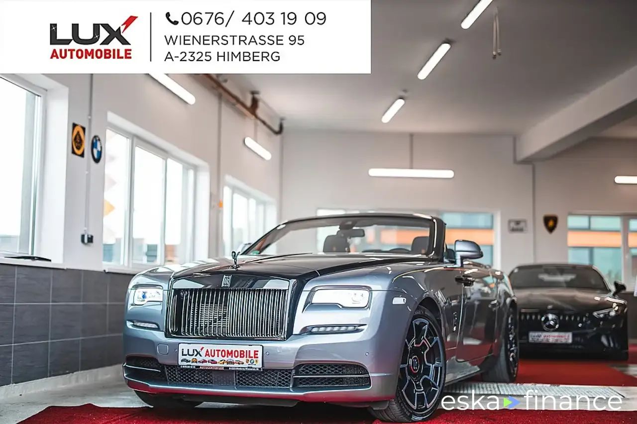 Leasing Convertible Rolls-Royce Dawn 2018