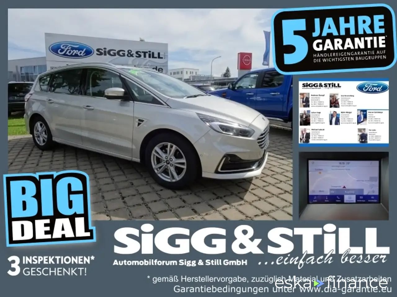 Passenger transport Ford S-Max 2020