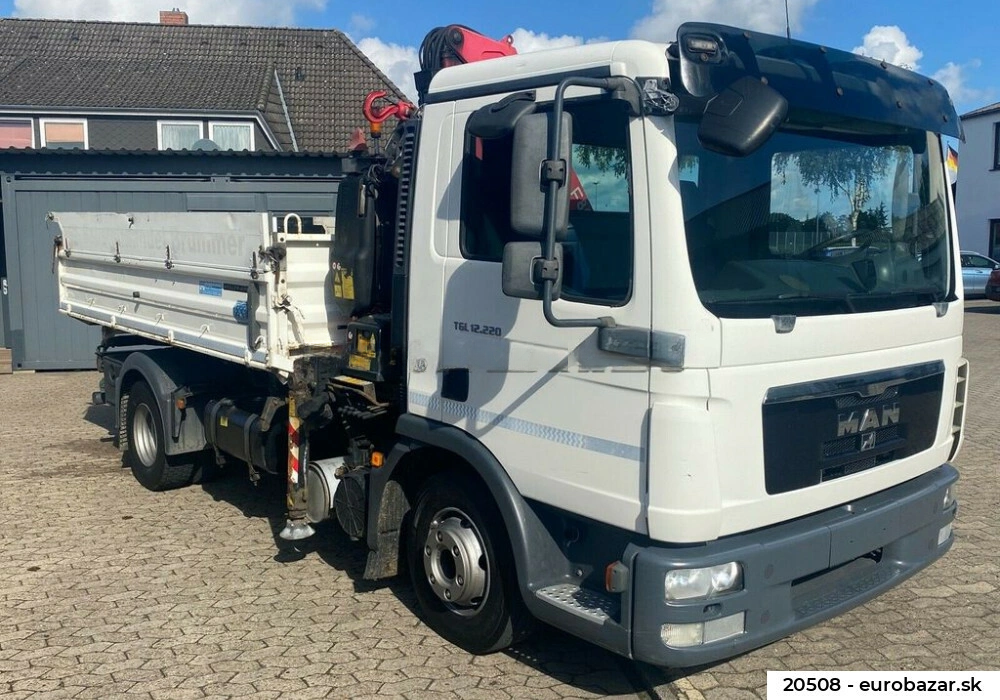 Leasing Camion à carrosserie ouverte MAN 12.220 S3 2012