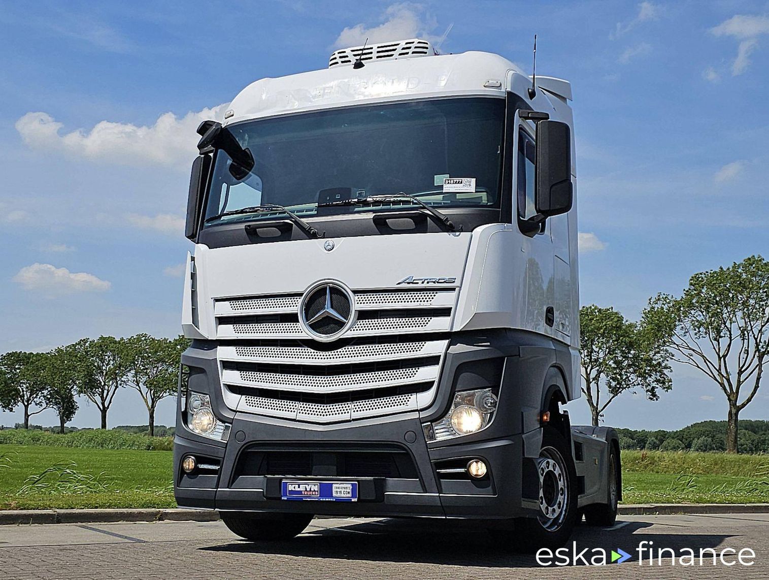 Finansowanie Ciągnik siodłowy Mercedes-Benz ACTROS 1845 LS 2015