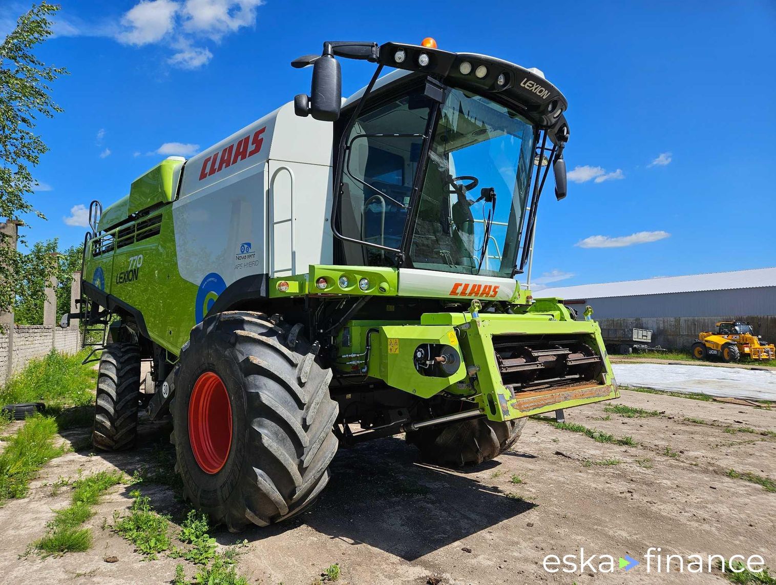 Leasing Combine grain harvester Claas Lexion 770 2016
