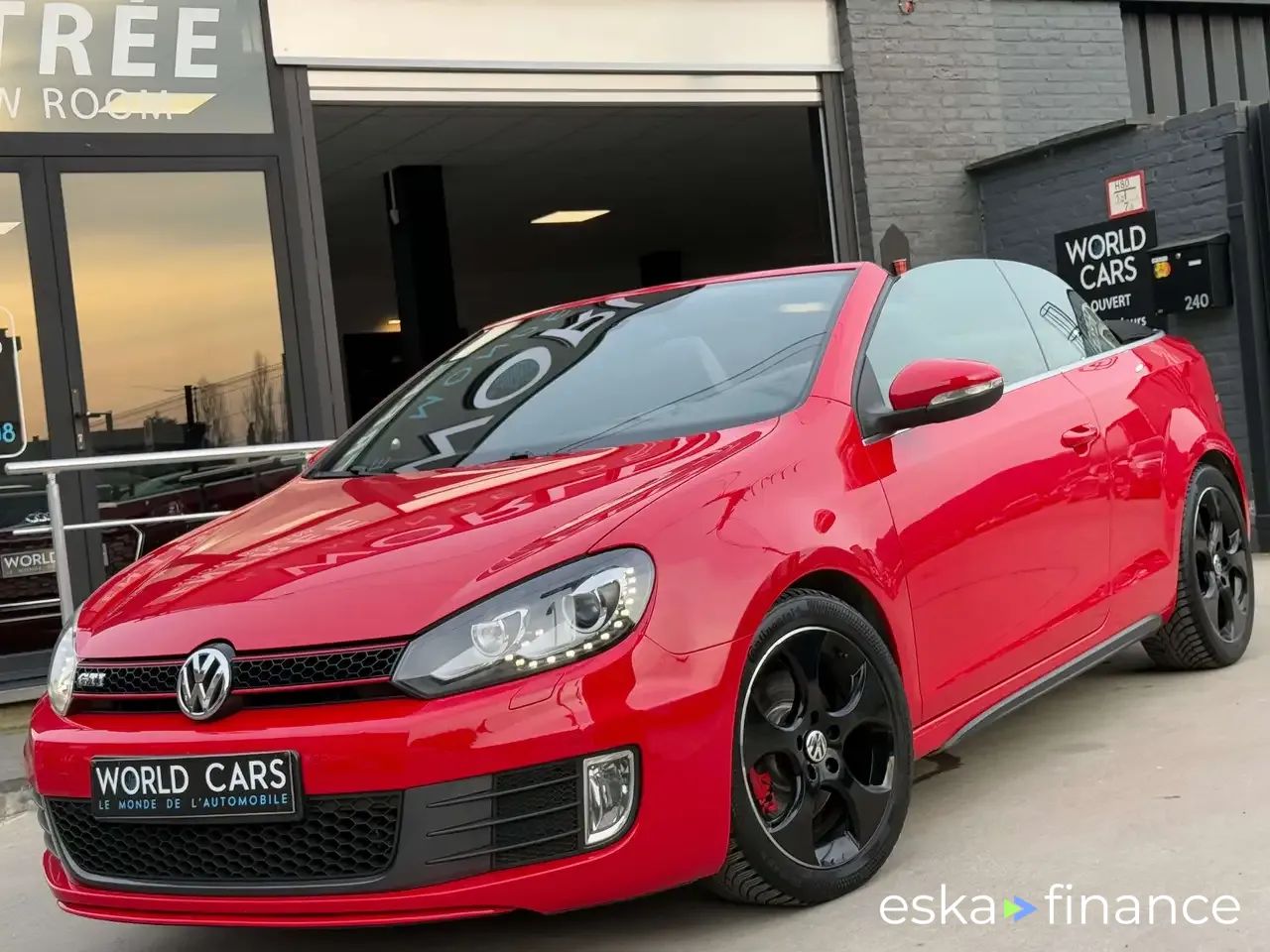 Finansowanie Zamienny Volkswagen GOLF GTI 2012