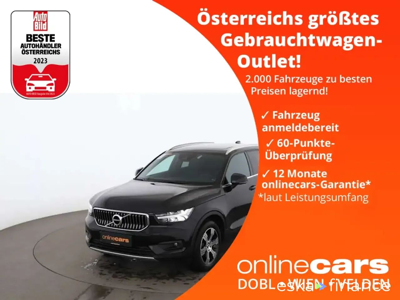 Finansowanie SUV Volvo XC40 2019