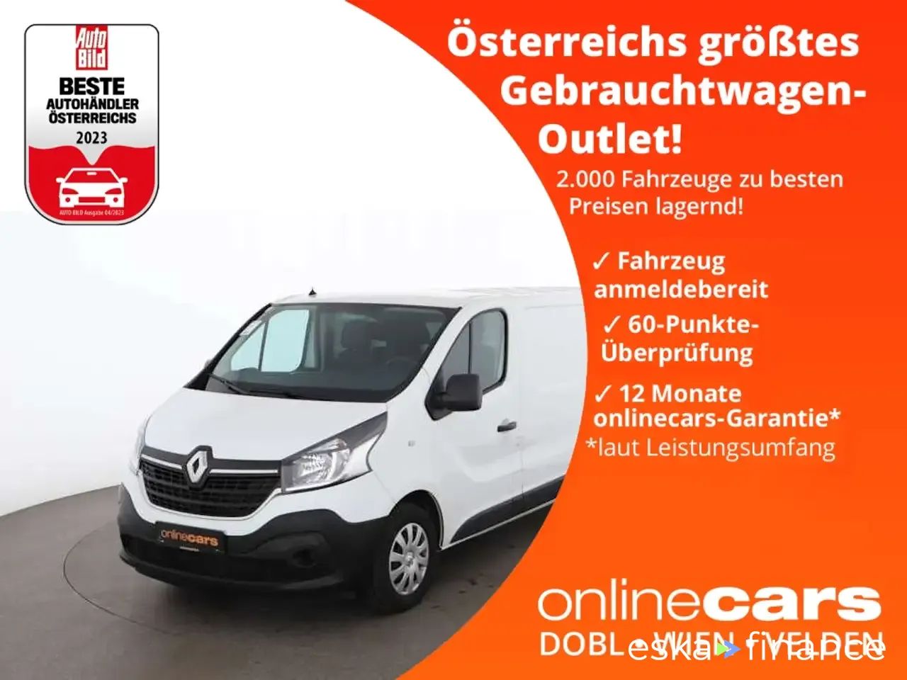 Finansowanie Transport pasażerów Renault Trafic 2021