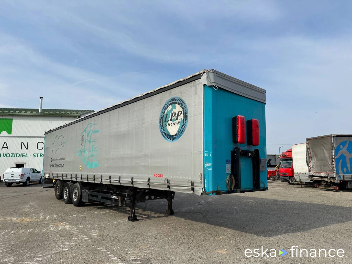 Leasing Semi-trailer Kogel DOUBLE DECKER TROJSTRANKA 2018