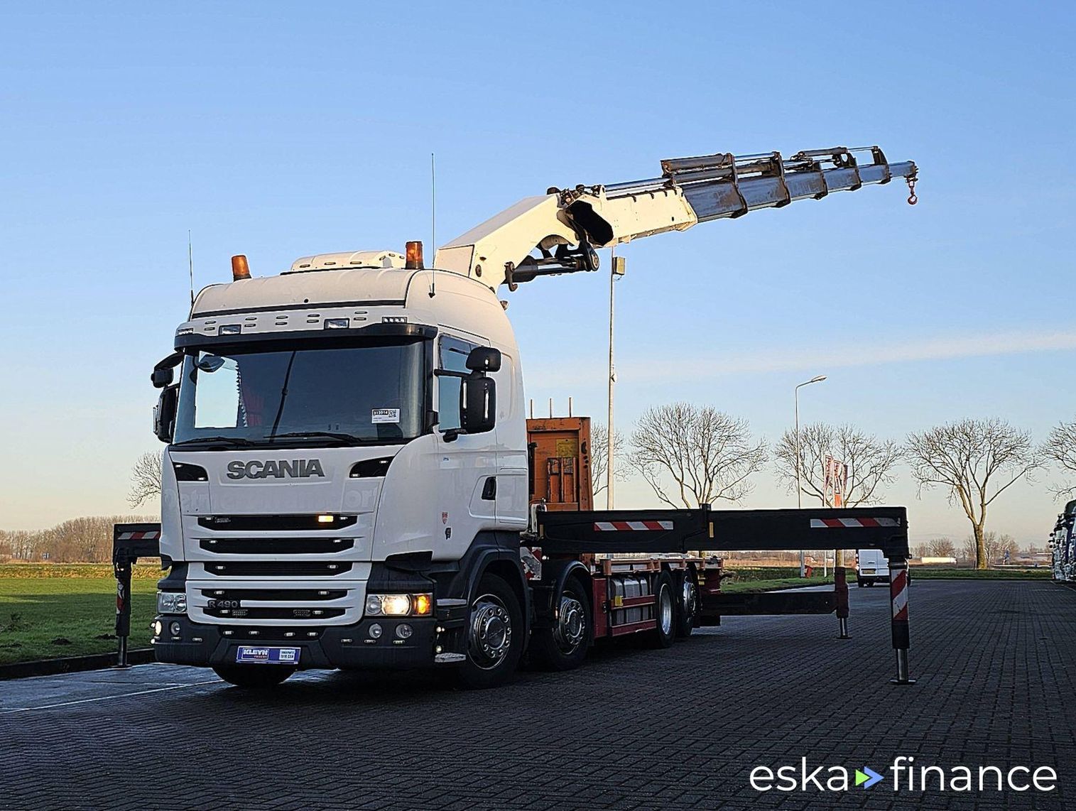 Leasing Camion à carrosserie ouverte Scania R490 2014