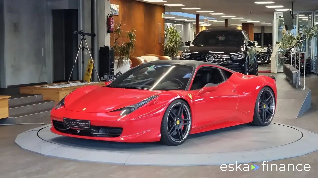 Leasing Coupe Ferrari 458 2010