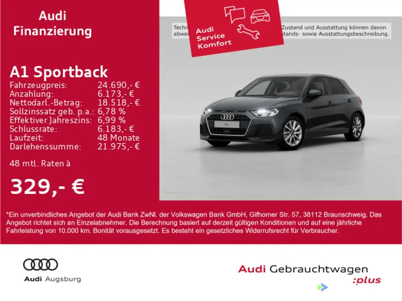 Finansowanie Hatchback Audi A1 2023